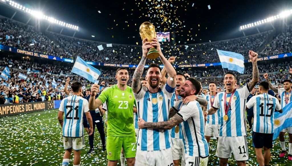 Selección Argentina Mundial 2026 Lionel Messi campeones del mundo
